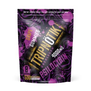 Tripnotik Grape Mushroom Gummies – 4000mg