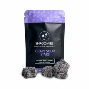 Buy Shroomies Grape Sour Stars 3000mg