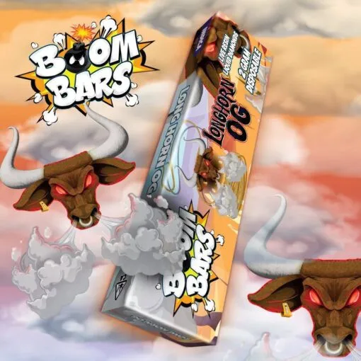 Boom Bars Long Horn OG – Bold Disposable Vape - Official Boom Bar
